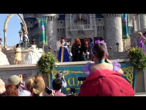 Coronación de la princesa Merida! En Walt Disney World, FL.