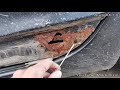 Снятие нижних молдингов, ручек дверей и крышки бензобака Audi A6 C6 / Lower Moldings And Door Handle