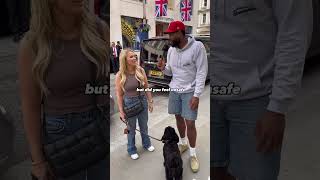 A BRITS TAKE ON U.S. and GUNS 🤔 #streetinterview #british #american #americanculture #guns #nra
