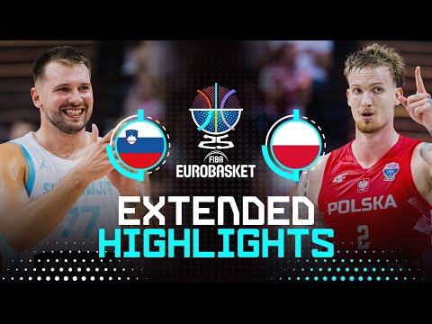 Slovenia 🇸🇮 vs Poland 🇵🇱 | Extended Highlights | FIBA EuroBasket 2025