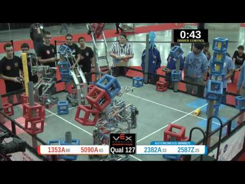2015 VRC Sci Q127 - 1353A 5090A vs 2382A 2587Z - 61 to 87 - VEX Worlds 2015 - Science Division