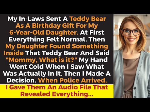 My 6-year-old found something inside her birthday teddy bear. "Mommy, what is it?" I went Pale...