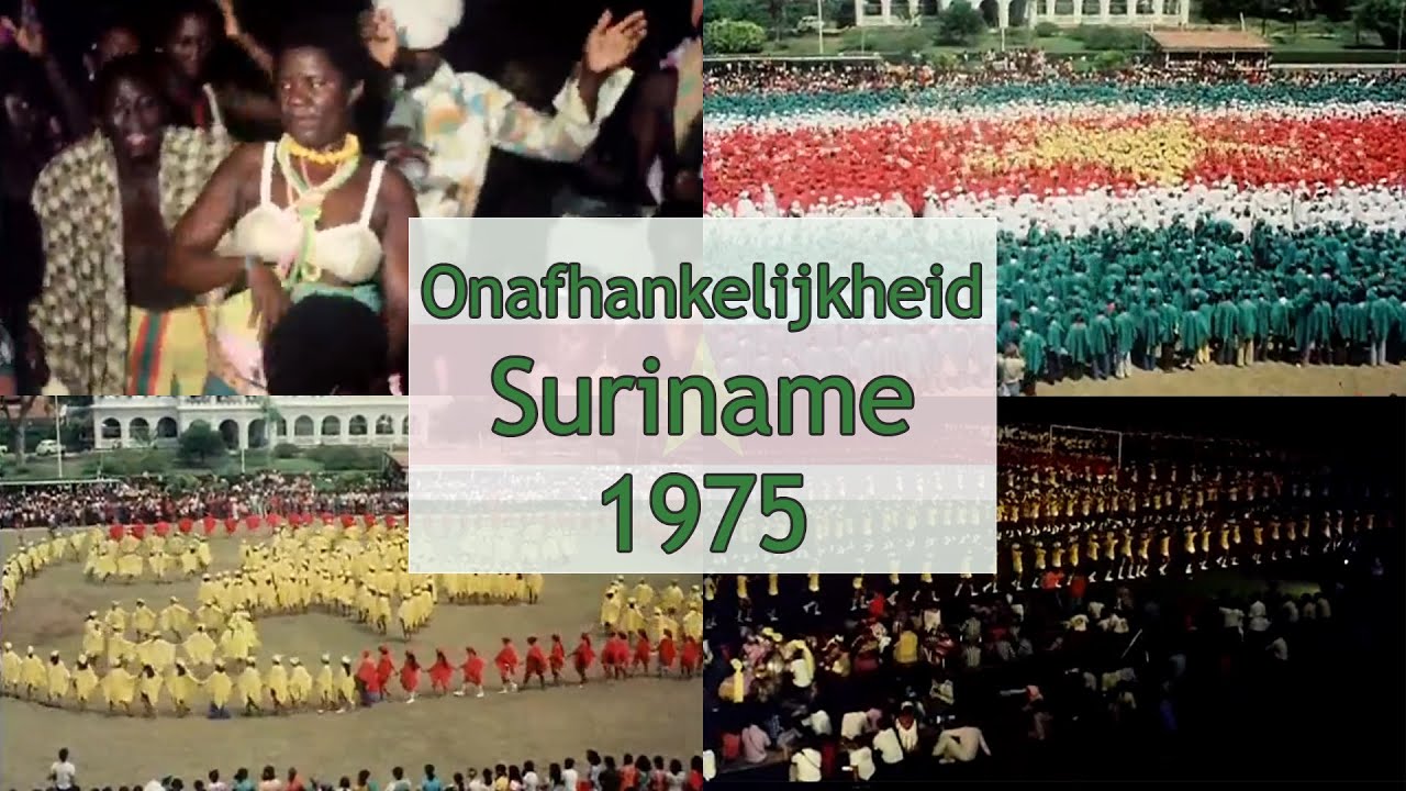Onafhankelijkheid Suriname 1975: Historische beelden