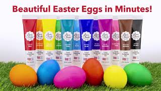 How to Dye Easter Eggs with Ann Clark Gel Food Coloring