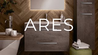 Мебель для ванной Creto Ares Beton 80 см