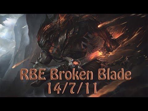 RBE Broken Blade - Yasuo     ProPlayer#1 - IRON4