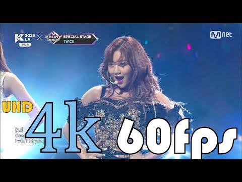 180824 TWICE TZUYU, MOMO, JIHYO - End Of Time (Special Stage) Mnet KCON 2018 LA [4k 60fps]
