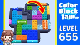 Soluzione del Livello 655 di Color Block Jam