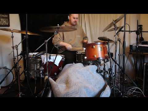 Cusworth 13x7.25" Snare and Cymbals Demo