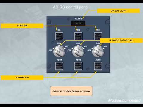 Airbus A320 Cbt #052 Navigation   System Presentation 52