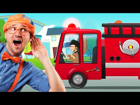 FIRE TRUCK Song! | Educational Songs For Kids