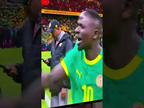 No presidential composure, just pure nerves. How Senegal president watch AFCON final