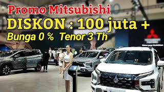 Harga Mitsubishi. Diskon 100 Juta Plus. Xpander, Xforce, Destinator dan Pajero Sport Turun Harga.