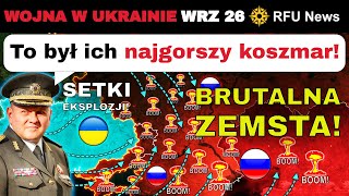 26 WRZ: Nowy Rekord! Ukraina Poraziła 60 Strategicznych Obiektów Energetycznych Rosji! | RFU News