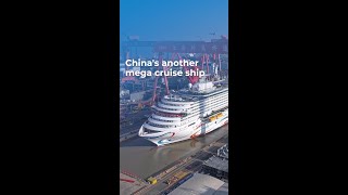 China's second homegrown large cruise ship floats out