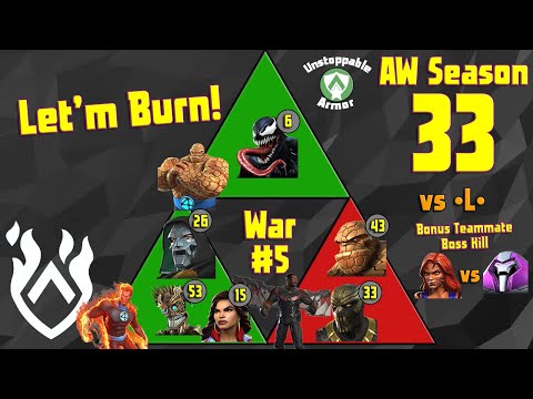 Alliance War Season 33 War #5 vs •L• - Torch & Falcon Delivering Some Revenge