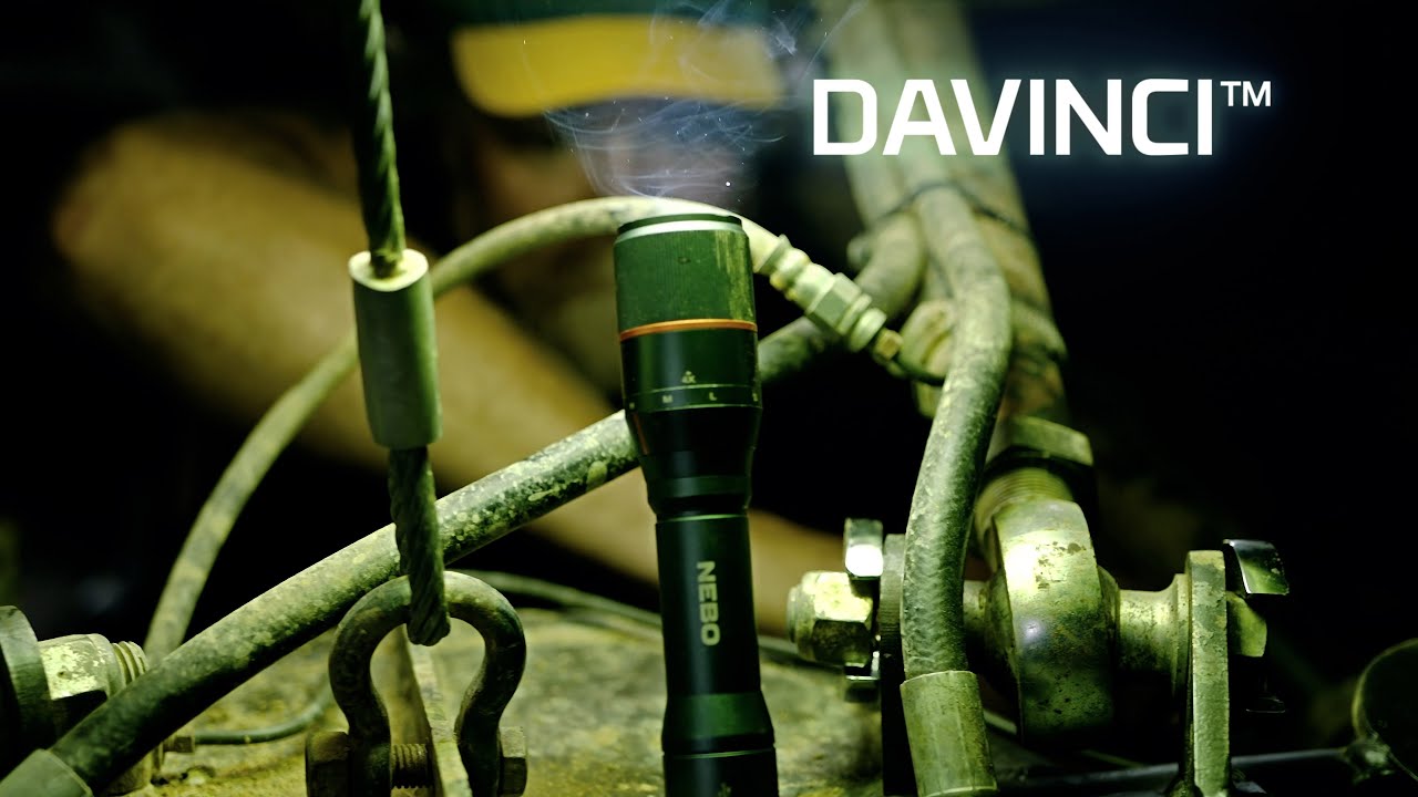 Davinci 1000 Lumen Oplaadbare Zaklamp