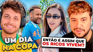 BRINO E GUSTAVO TUBARÃO REAGINDO A ROTINA DA BRUNA BIANCARDI NA COPA NO MUNDO!