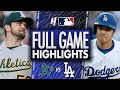 Athletics Vs Los Angeles Dodgers FULL GAME HIGHLIGHTS May 14 2025 MLB Season