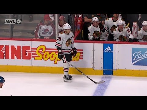 "Where The F*ck Are You Going?" Patrick Kane Yells At Seth Jones On The Power Play