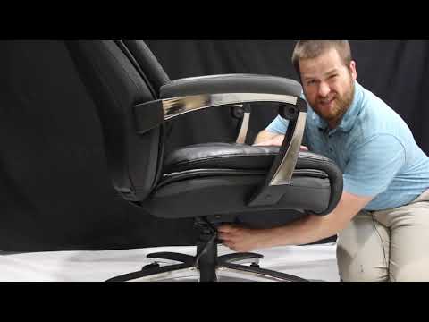 Part of a video titled Office Chair Mechanism Won't Tilt! Troubleshooting Tips. - YouTube