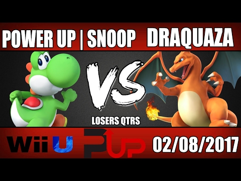 PowerUp | Snoop (Yoshi) vs Draquaza (Charizard) - Wii U Losers Quarters - SOS