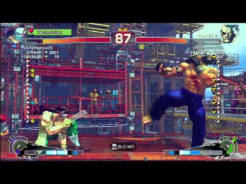 shinphoenix05 (Vega) Vs. chillindude829 (Sagat)
