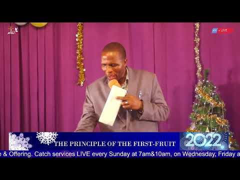 THE PRINCIPLE OF THE FIRST-FRUIT | JCC UGANDA