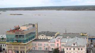 preview picture of video 'The Volga, The Oka, Nizhny Novgorod, Russia'