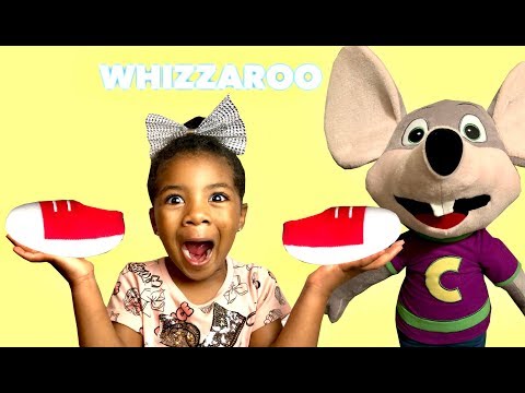 Put on your Shoes, Socks! Chuck E and Mom Get Ready For Park! Hurry up!