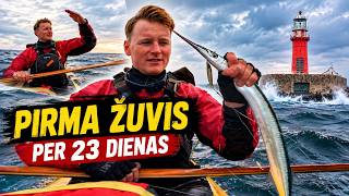 Kolkos Švyturys ir Pirma pagauta Žuvis per 23 dienas