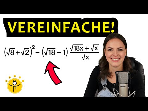 Wurzeln vereinfachen – Binomische Formel