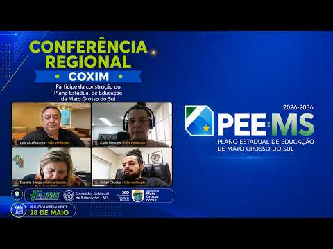 PEE-MS | Conferência Regional de Coxim