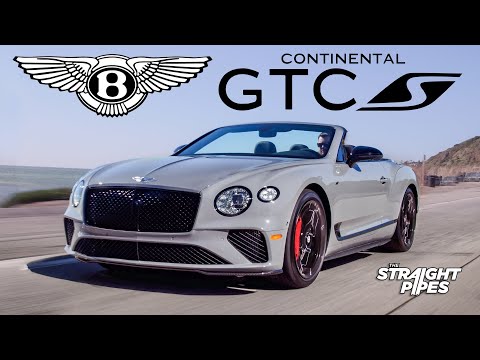 $400,000 LUXURY ROCKET! 2023 Bentley Continental GTC S Review