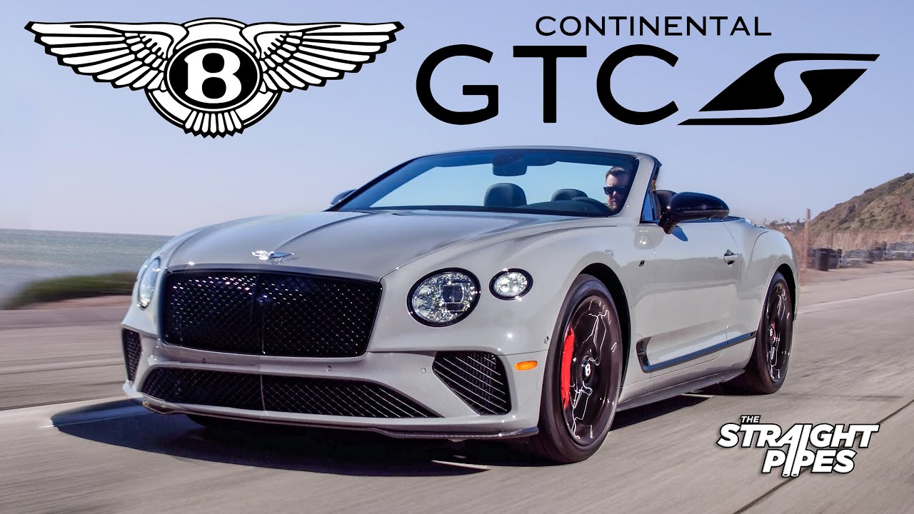 $400000 LUXURY ROCKET! 2023 Bentley Continental GTC S ...