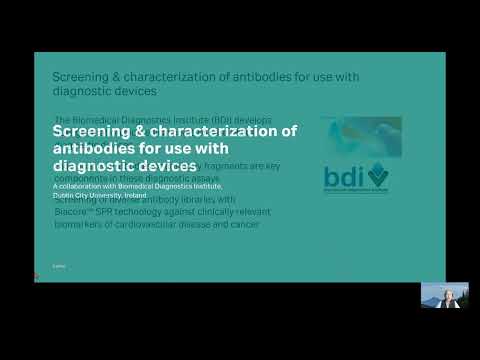 Characterization and selection of antibodies for precision diagnostics using Biacore surface plasmon
