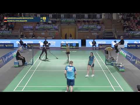 Match Point - Søndergaard / Bergstein vs Scheiel / Volkmann - XD, Final - Luxembourg Open 2023
