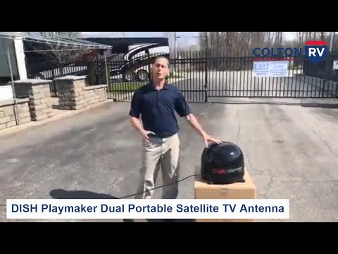 DISH Playmaker Dual Portable Satellite TV Antenna