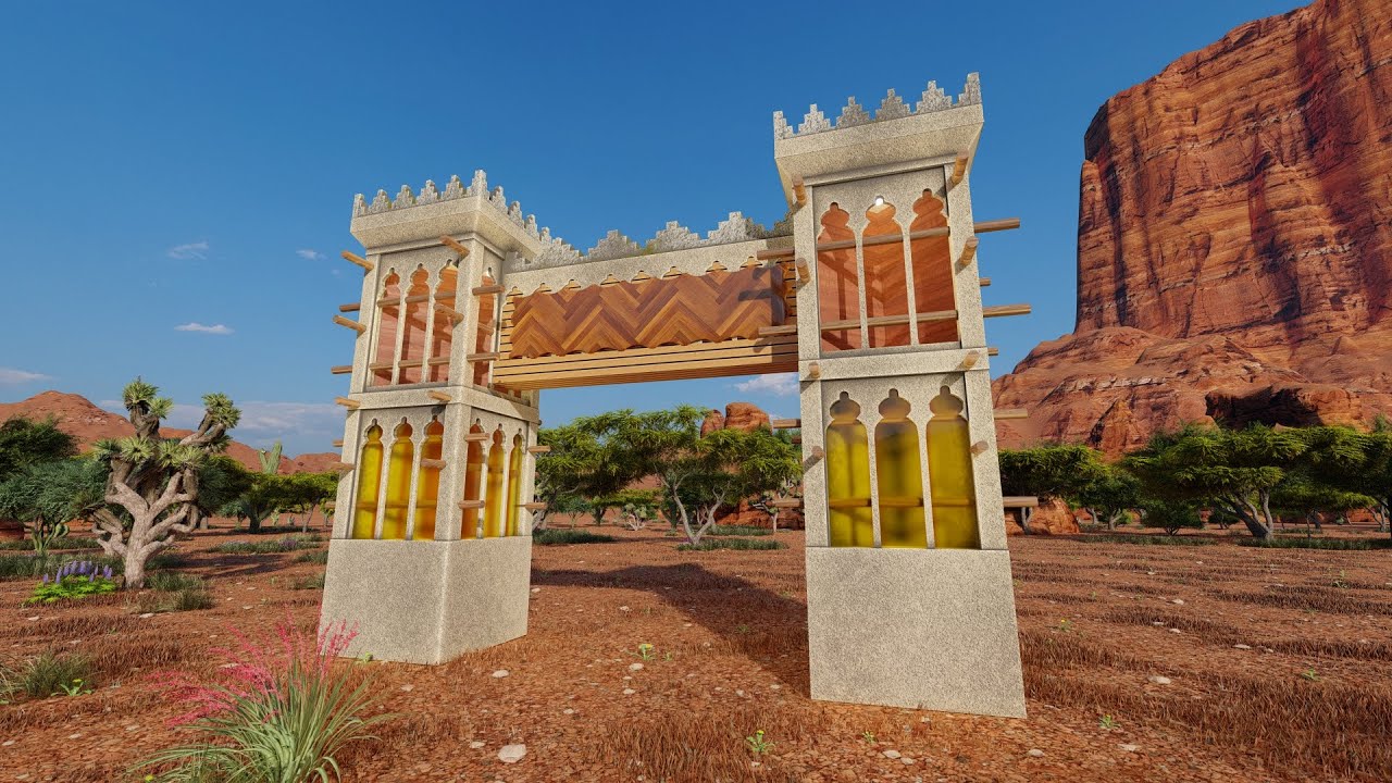 Heritage gate 1 3D Model