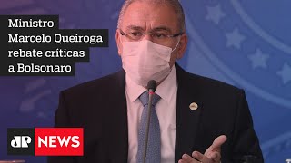 Ministro Marcelo Queiroga diz que “negacionismo é negar o que o governo fez e está fazendo”