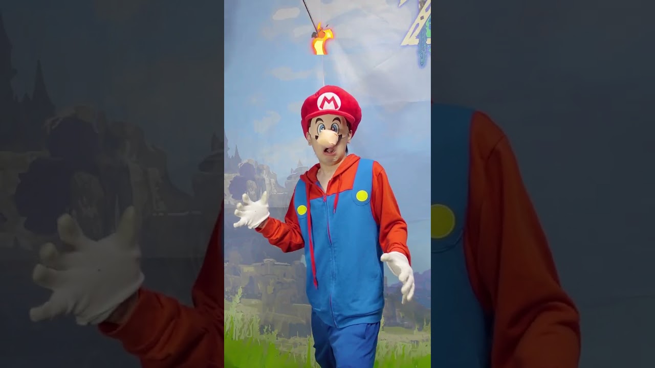 Mario, Link, Yoshi Remix🤣  part3697 #shorts #funny #mario #link #yoshi #fyp