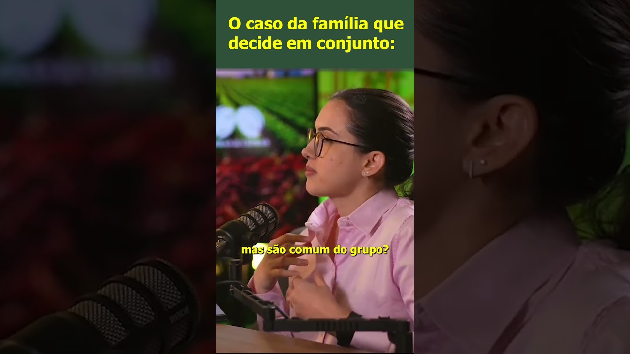 O caso da família que decide junto o que fazer com o negócio: