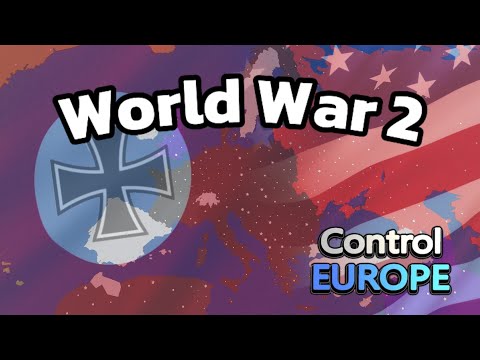 50 Players Simulate WW2 in Roblox Control Europe! 