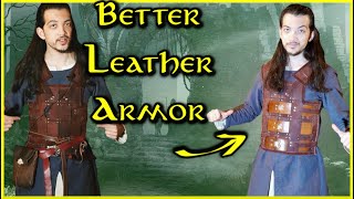 DIY Leather Armor Modification | Small change, HUGE DIFFERENCE