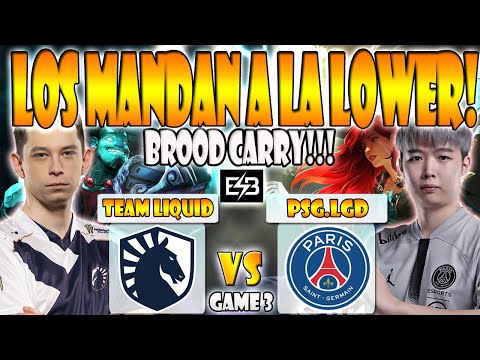 TEAM LIQUID VS PSG.LGD BO3[GAME 3] NISHA, BOXI, ZAI VS NOTHINGTOSAY - BALI MAJOR 2023 - ESB DOTA 2