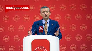 Özgür Özel, CHP'nin Cumhurbaşkanlığı Aday Ofisi'nde açıklama yapıyor #