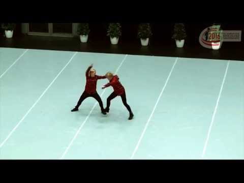 Europameisterschaft ECU 2016 in Wien - TheRokkaZ Duo - Platz 4, Chrischtel Mitchel