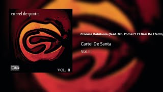 Cartel De Santa - Crónica Babilonia