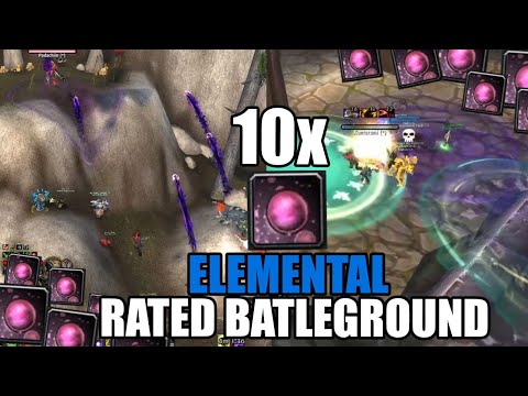 🐙10x SPITE TRINKETS FARMIN GRAVEYARDS | ELEMENTAL SHAMAN PvP Rated BG