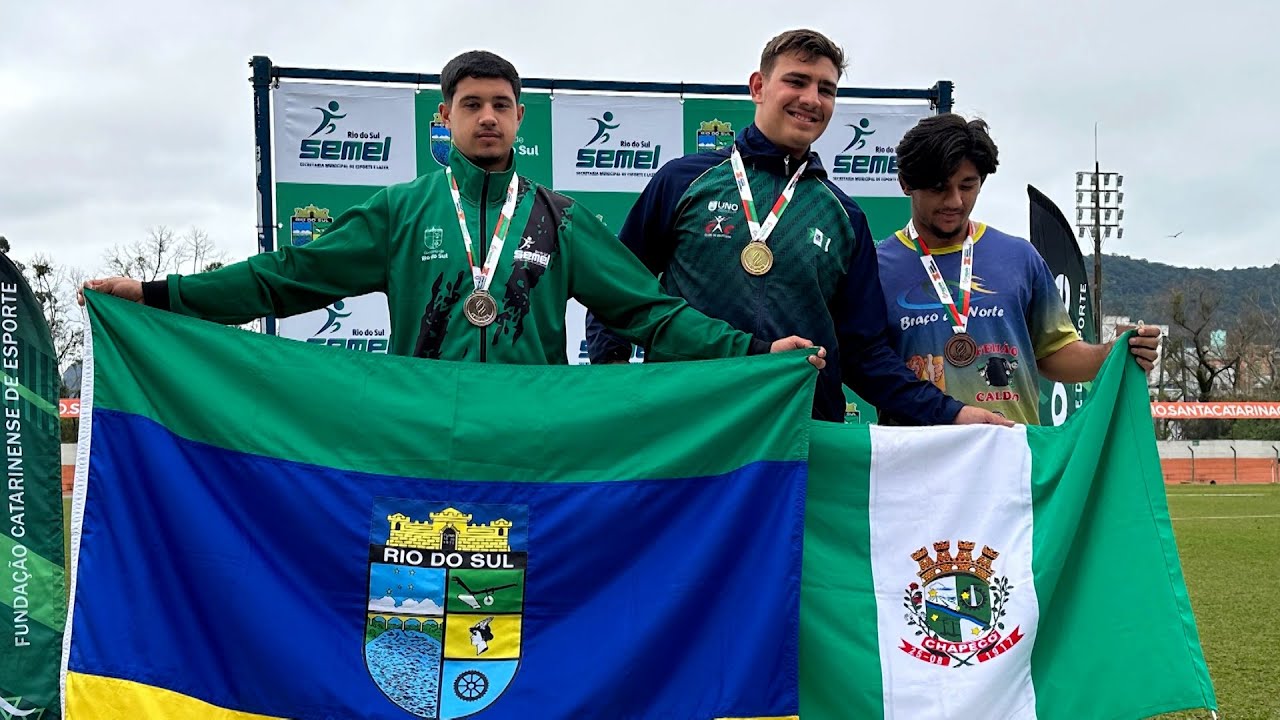Joguinhos abertos de Santa Catarina. Final de semana movimentado teve dois troféus conquistados por Rio do Sul. Denúncia de caso de injúria racial também chamou atenção nos últimos dias